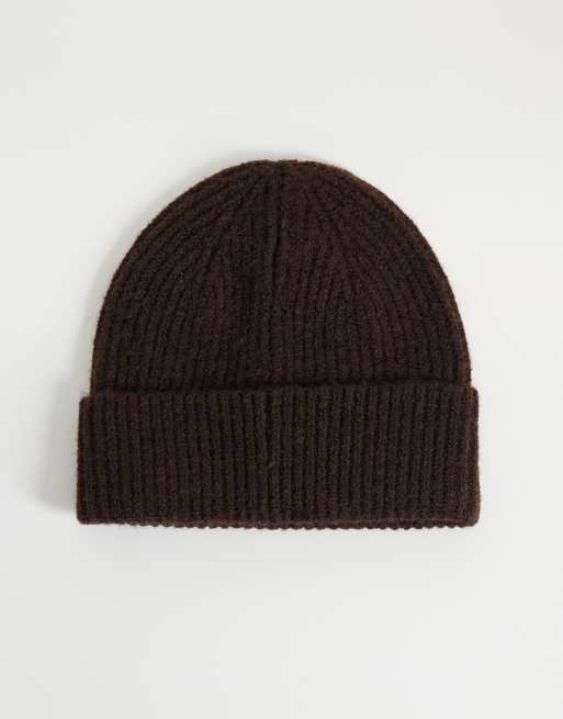 Jack & Jones gorro acanalado marrón, 3 de 3