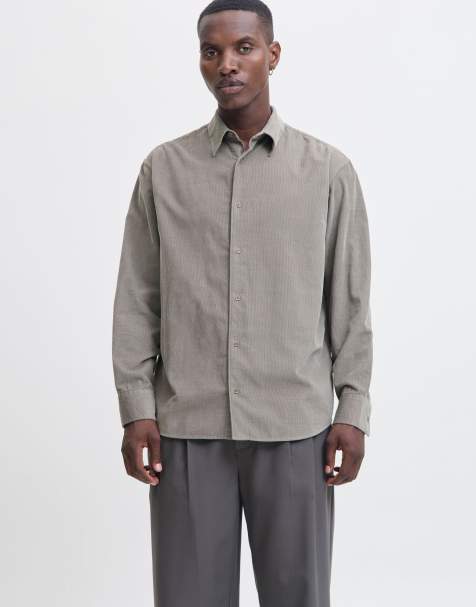 Jack & Jones - Grå casual skjorte - view 1