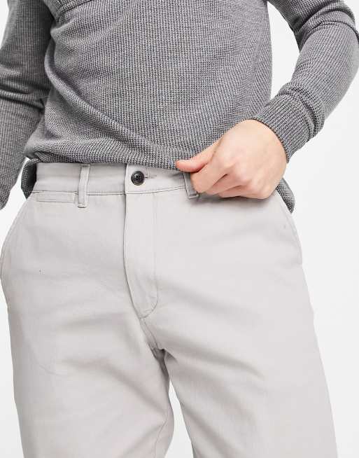 Jack & Jones – Grå chinos med smal passform  , 4 av 4