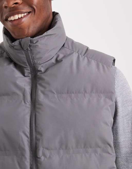 Jack & Jones – Grå pufferväst, 5 av 5