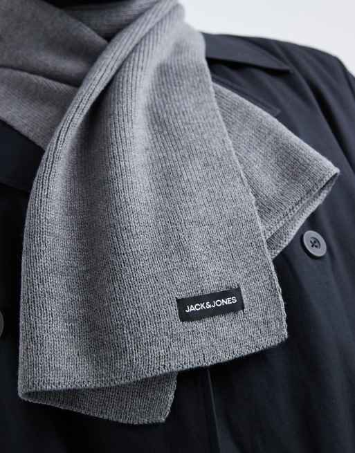 Jack & Jones – Grå scarf, 3 av 3