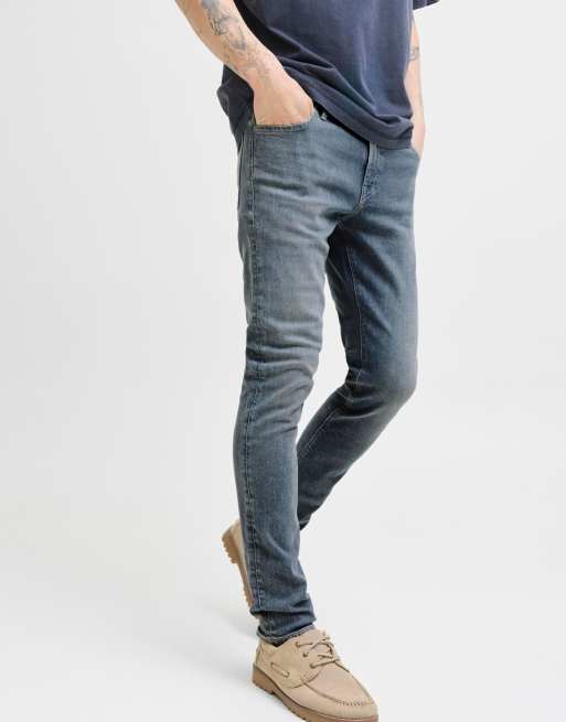 Jack & Jones - Grå slim-jeans, 3 af 5