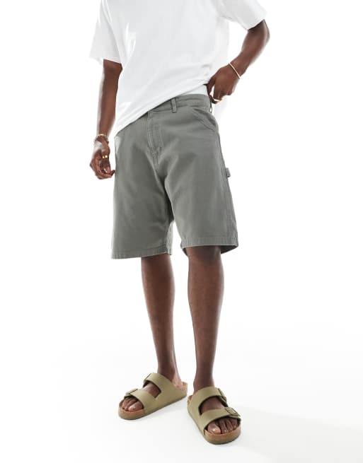 Jack & Jones – Grå snickarshorts med ledig passform, 2 av 5