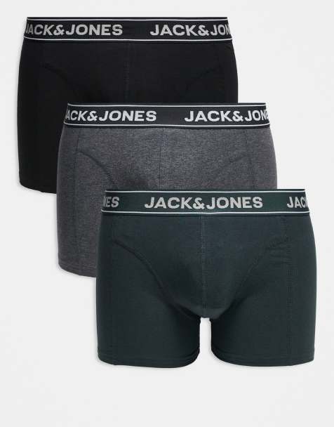 Jack & Jones – Grå trunks i 3-pack - view 1
