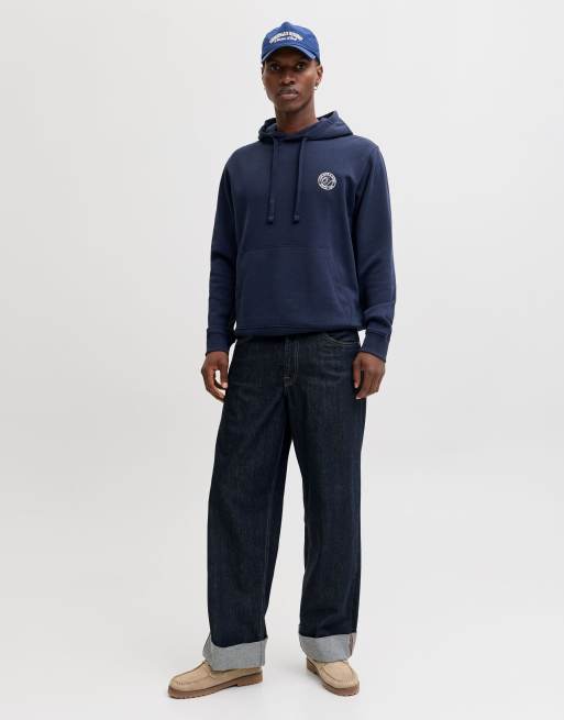 Jack & Jones – Granatowa bluza z kapturem, 3 z 7
