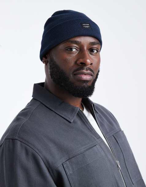 Jack & Jones – Granatowa czapka beanie - view 1