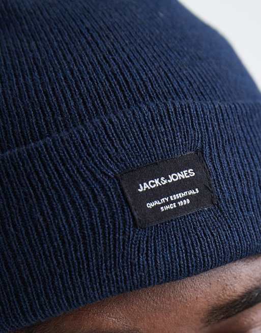 Jack & Jones – Granatowa czapka beanie, 2 z 3