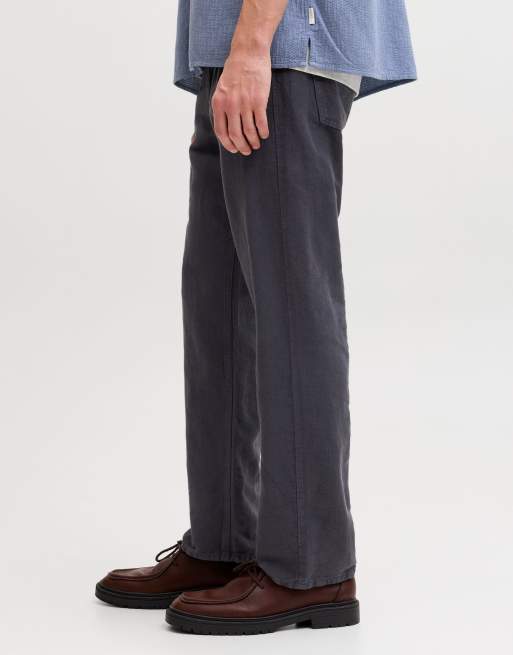 Jack & Jones – Granatowe spodnie, 5 z 7