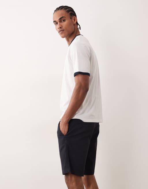 Jack & Jones – Granatowe szorty chinosy o regularnym kroju, 3 z 5