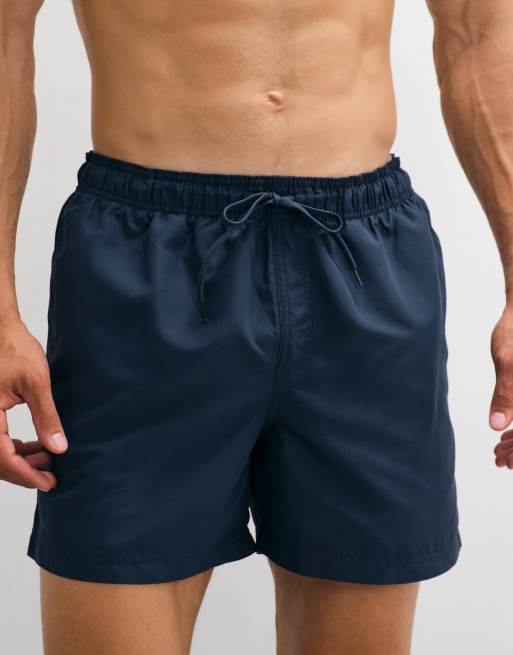 Jack & Jones – Granatowe szorty kąpielowe średniej długości, 3 z 9