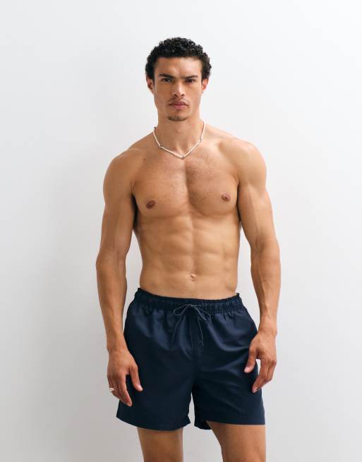 Jack & Jones – Granatowe szorty kąpielowe średniej długości, 4 z 9