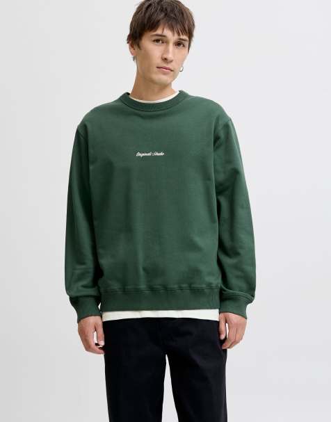 Jack & Jones – Grön sweatshirt - view 1