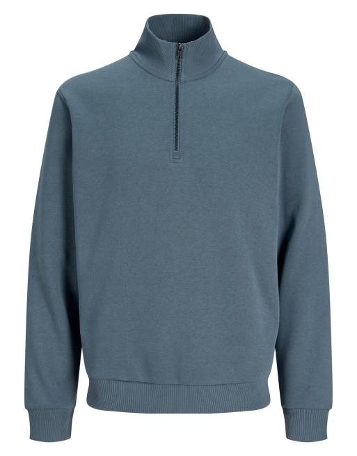 Jack & Jones Half-Zip in Blue Mirage, 7 von 7