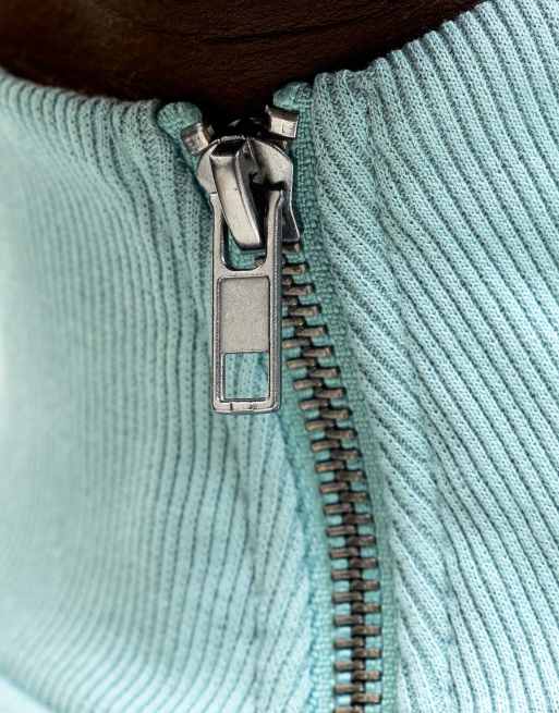 Jack & Jones halfzip i mineralblå, 5 av 7