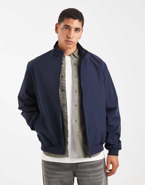 Jack & Jones - Harrington jack in marineblauw - view 1