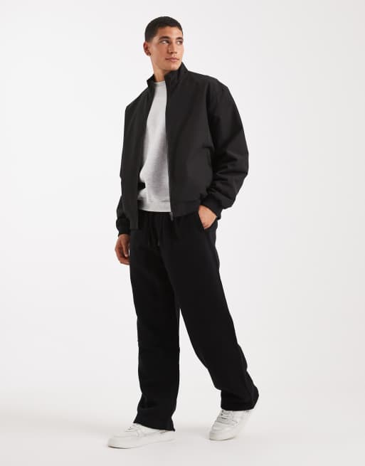 Jack & Jones harrington jacket in black, 2 of 5
