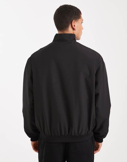 Jack & Jones harrington jacket in black, 3 of 5