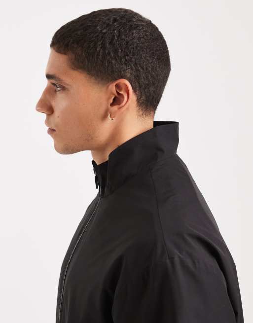 Jack & Jones harrington jacket in black, 4 of 5