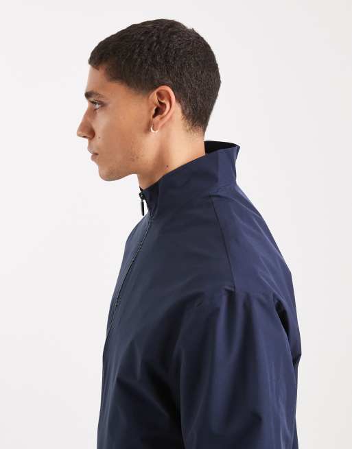 Jack & Jones harrington jacket in navy, 4 of 5