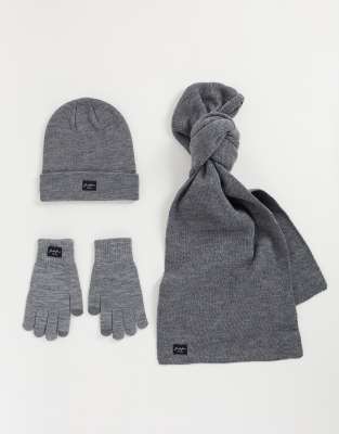 matching hat gloves and scarf set