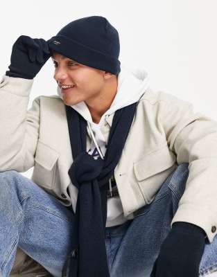 matching hat scarf and gloves