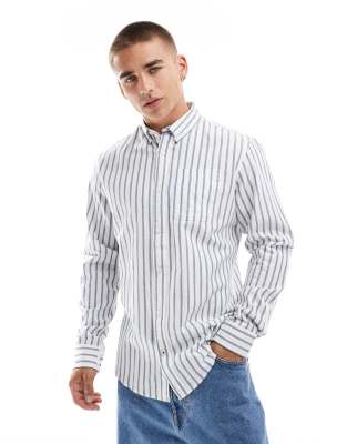 Jack&Jones - Joroxford Shirt Ls Noos Ensign Blue - Gr. - Xl - Bild 6