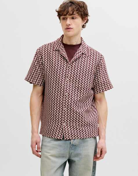 Jack & Jones – Hemd in Cabernet-Rot - view 1