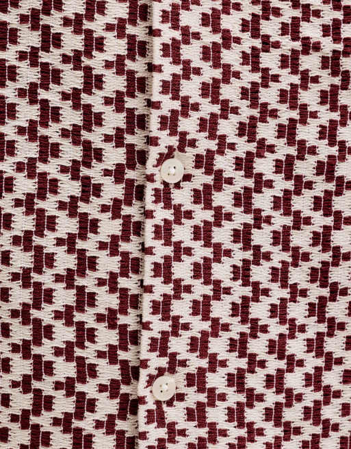 Jack & Jones – Hemd in Cabernet-Rot, 5 von 7