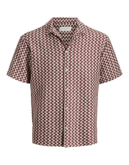 Jack & Jones – Hemd in Cabernet-Rot, 7 von 7