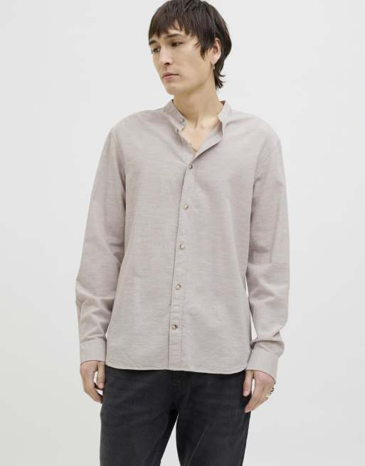 Jack & Jones – Hemd in Crockery-Grau