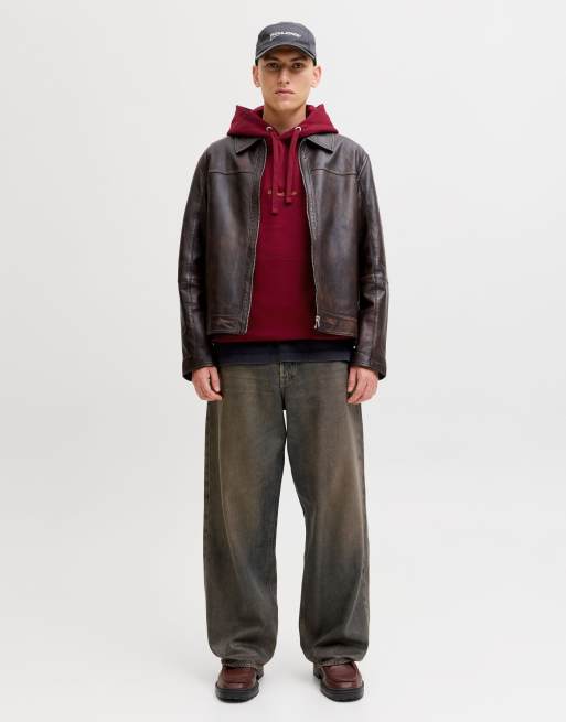 Jack & Jones Hoodie in cabernet, 3 of 7