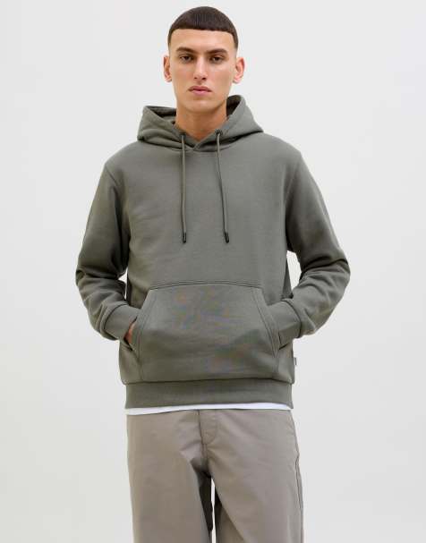 Jack & Jones Hoodie in grey - view 1