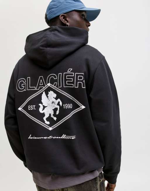 Jack & Jones - Hoodie in zwart