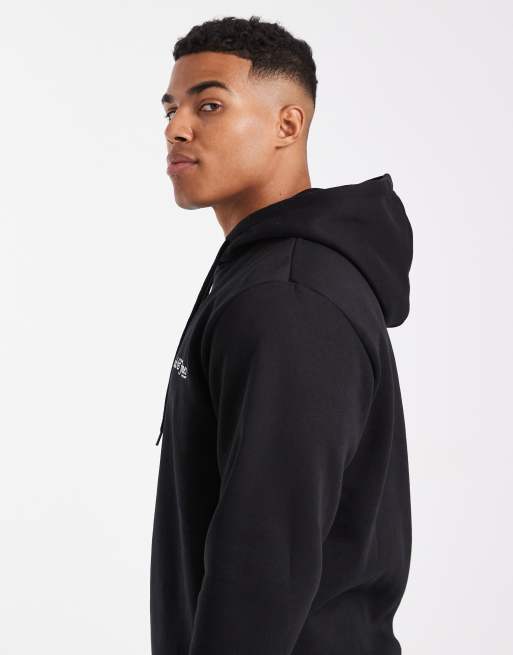 Jack & Jones - Hoodie met logo in zwart, 5 van 5