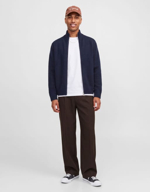 Jack & Jones Hose mit lockerem Schnitt in Schwarzbraun, 3 von 7
