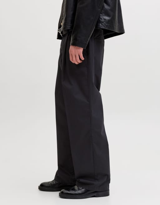 Jack & Jones Hose mit weitem Bein in Schwarz, 5 von 7