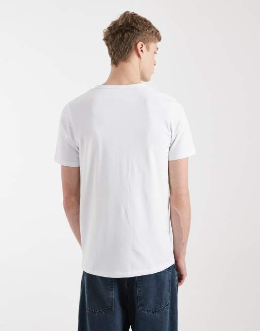 Jack & Jones - Hvid skjorte i slim fit med korte ærmer, 3 af 5