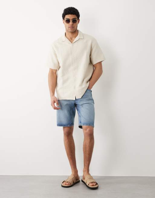 Jack & Jones - Hvid skjorte med tekstur og print, 2 af 5