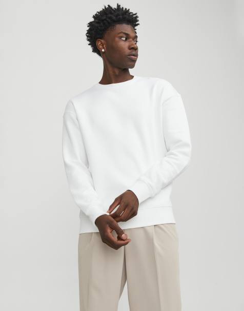 Jack & Jones - Hvid sweatshirt - view 1