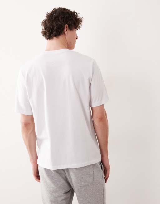 Jack & Jones - Hvid T-shirt med logo foran, 4 af 5