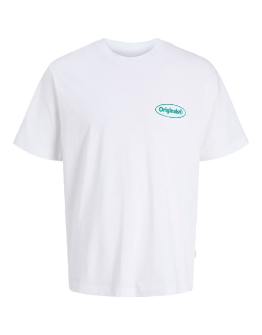 Jack & Jones - Hvid T-shirt, 7 af 7