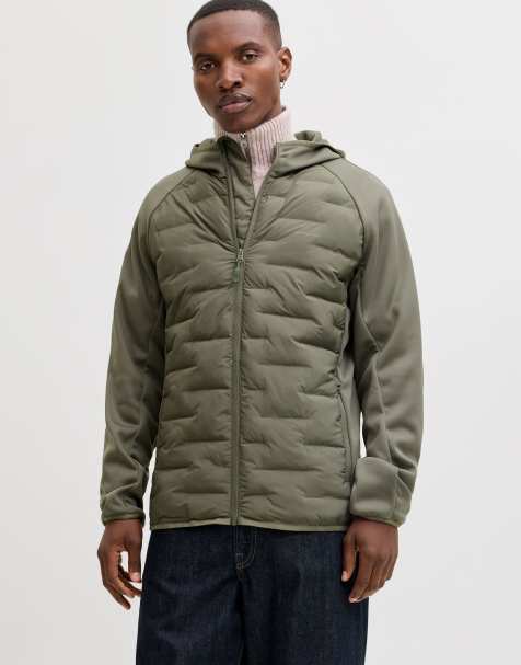 Jack & Jones hybridjakke i dusty olive - view 1