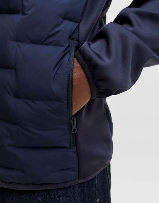Jack & Jones hybridjakke i navy blazer, 4 af 7