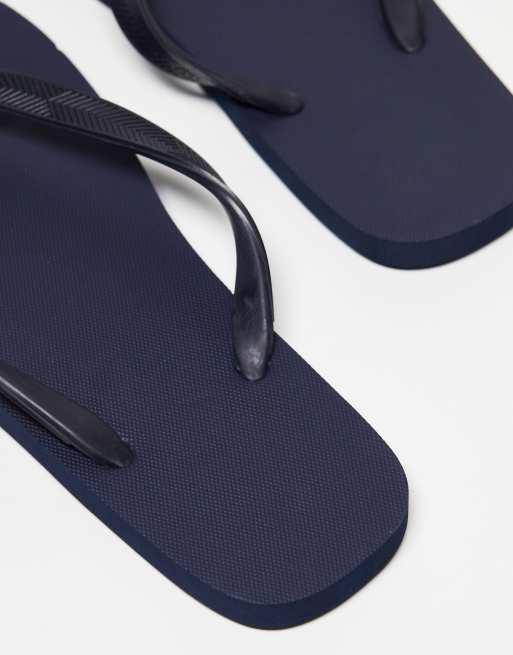 Jack & Jones - Infradito blu navy con logo, 3 di 4