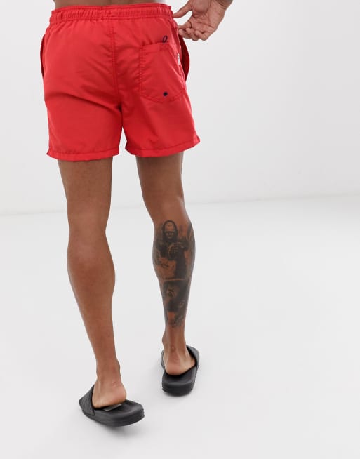 Jack & Jones Intelligence – Badeshorts mit Kontrastfutter, 2 von 4