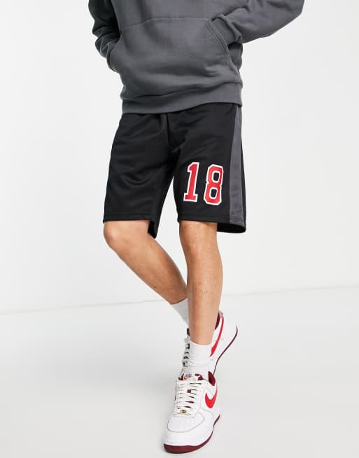Jack & Jones Intelligence - Basketbalshort in zwart