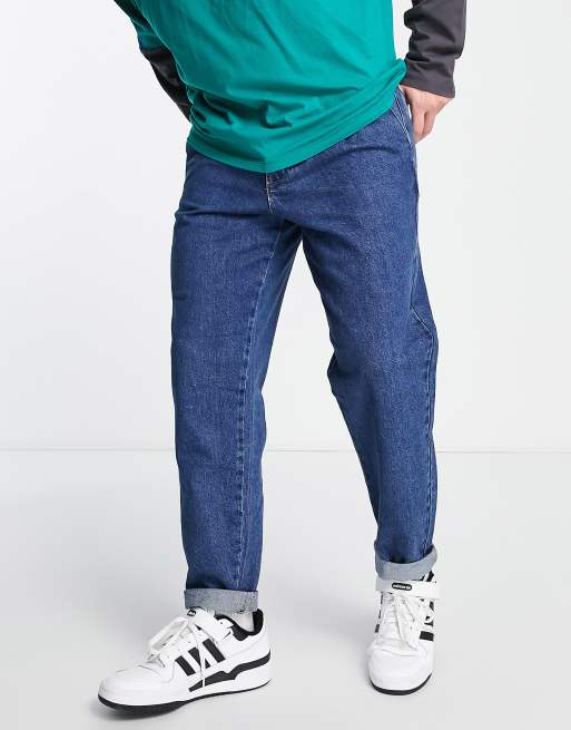 Jack & Jones Intelligence Bill balloon fit jeans in blue