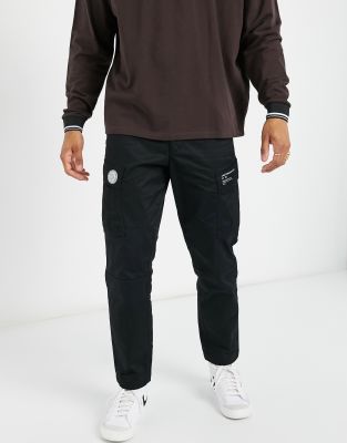 buckle loose fit jeans
