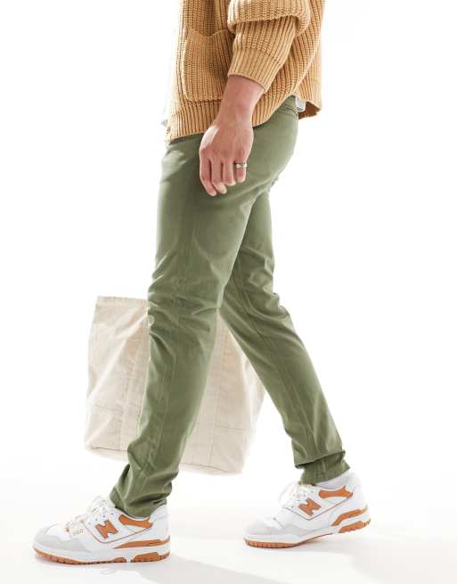 Jack & Jones Intelligence - Chino slim kaki  , 2 di 5