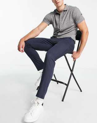 Jack & Jones Intelligence Chinos In Navy In Navy
